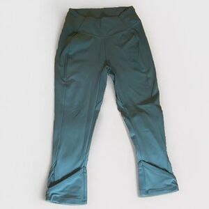 Gymshark blue mid calf leggings